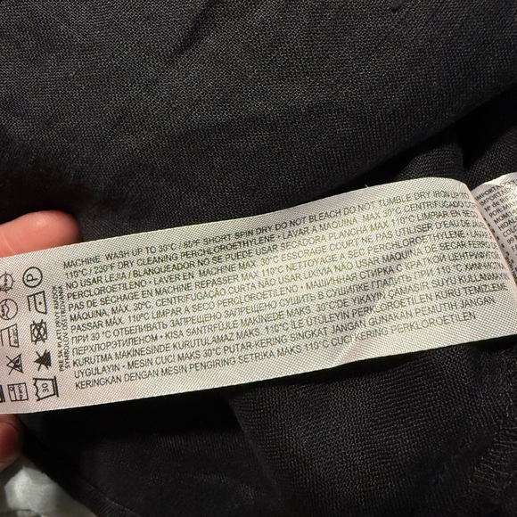 Mango Black Strappy Maxi Dress - Picture 9 of 12